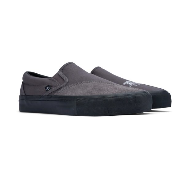 Clearweather Other - Clearweather Dodds Black Skull Slip On Skate Shoe